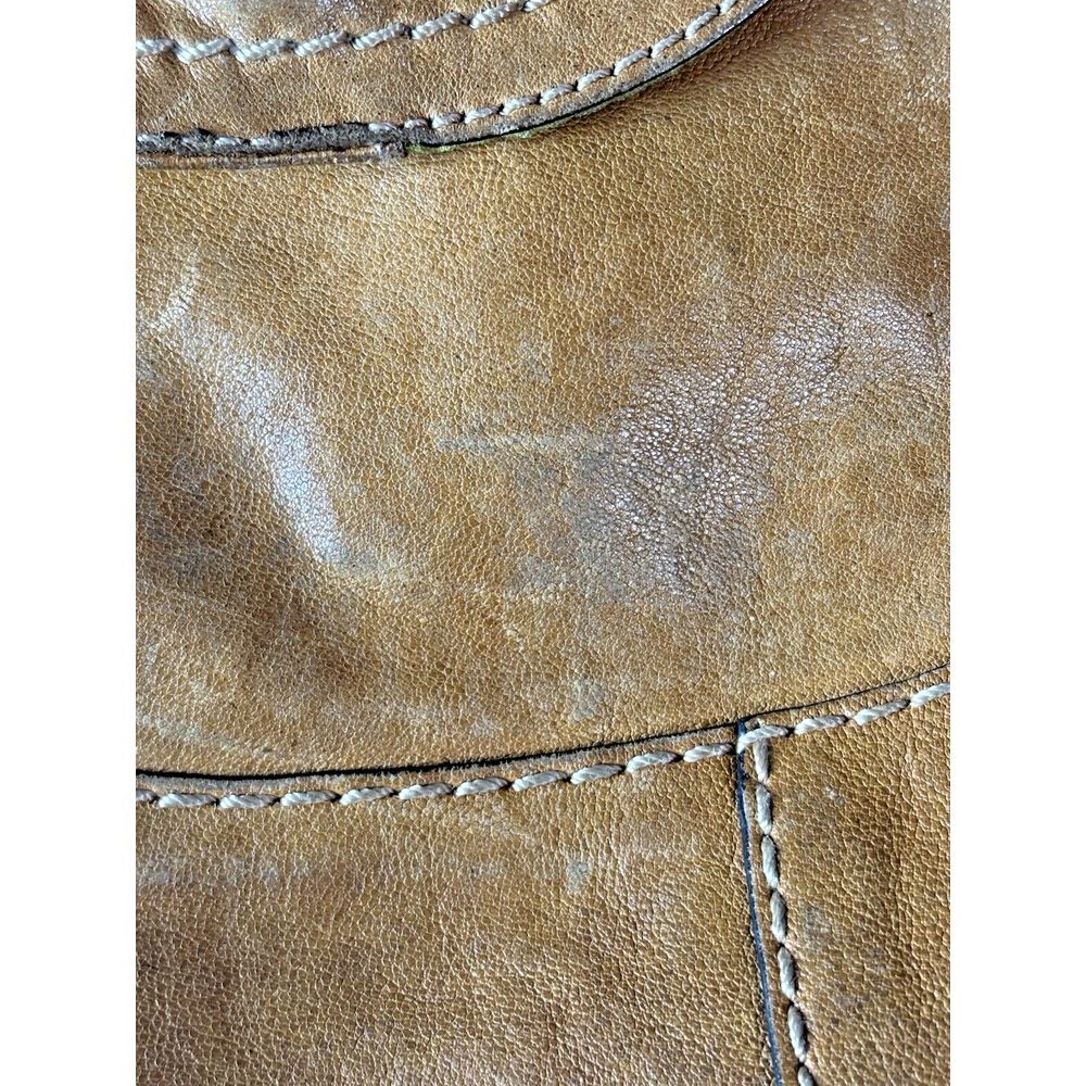 Fossil Fifty Four Purse Brown Leather Shoulder Bag Soft Crossbody Small Travel - Picture 6 of 14